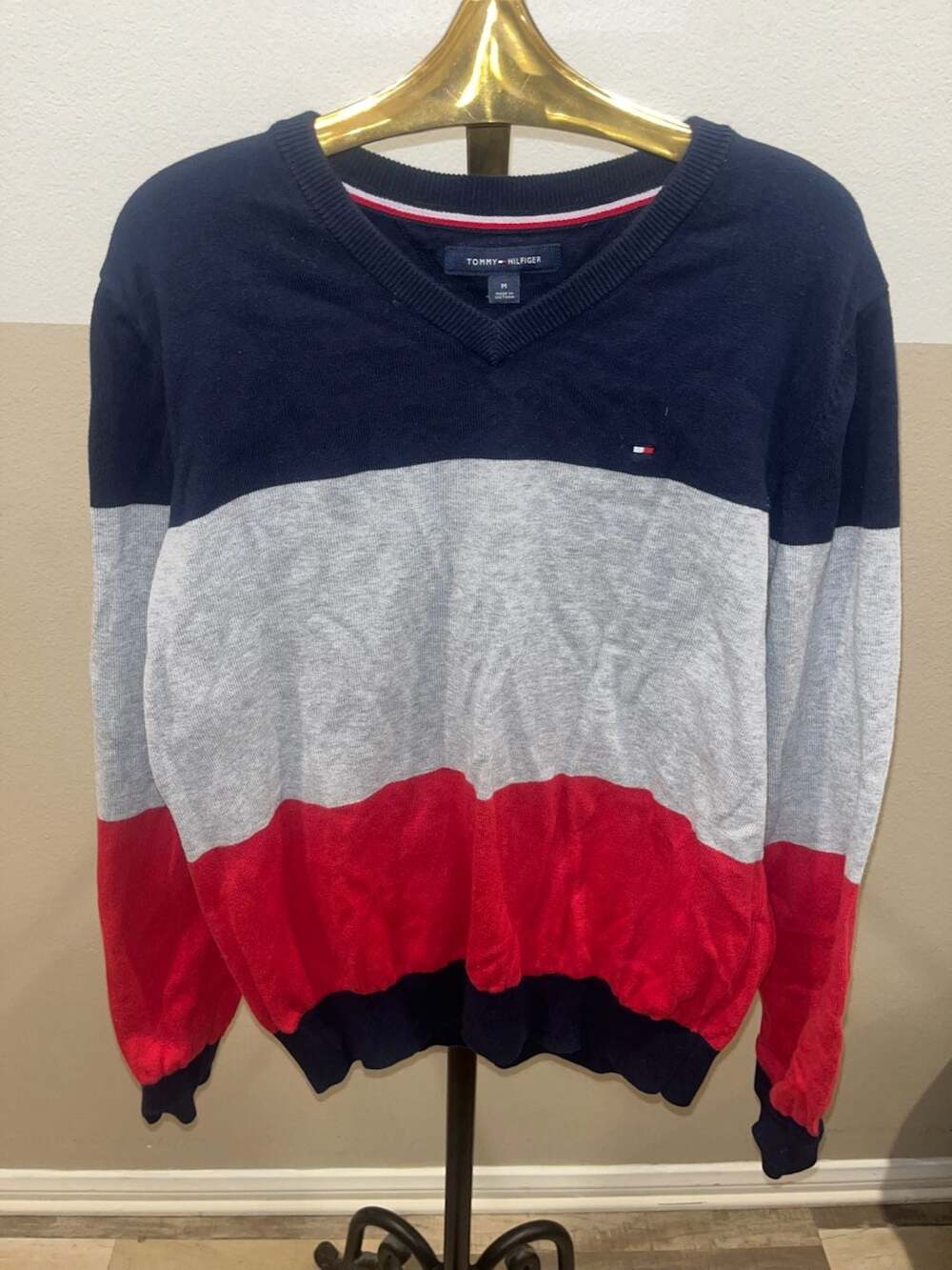 Designer TH Tommy Hilfiger White Red Blue